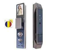 PNI SafeHome PTY8825 Smart Yala, codice e mappe, riconoscimento facciale, impronte digitali e bandiera adesiva inclusa