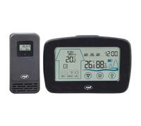 PNI Stazione metereologica MS500 con sensore Esterno Wireless, Visualizza Temperatura e umidità Interna ed Esterna, Memoria dei valori climatici Minimi e massimi