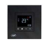 PNI Termostato intelligente CT25B WiFi per impianti di riscaldamento a gas, montaggio ad incasso, 16A, controllo dall'applicazione Tuya Smart, programmazione giornaliera, modalità manuale/automatica,