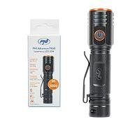 PNI Torcia LED Adventure F650 20W, 2000lm, alluminio, IPX6, batteria inclusa, ricarica USB tipo C
