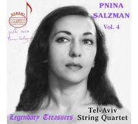 Pnina Salzman Vol. 4 (Tel Aviv String Quartet) (CD) Album