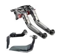 PNJDHGJFT Moto Frizione Leva del Freno per su@&zuki DL650 V-Strom DL 650 Vstrom 2011-2022 Leva Freno Frizione CNC per Motocicletta con Impugnatura Combinata E Protezione in Gomma(X)