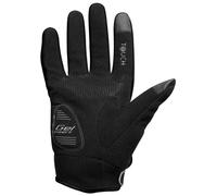 Pnk Guanti Gel And Reflective Bands Black