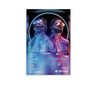 PNL - Poster decorativo da parete con album Deux Frères, per soggiorno e camera da letto, stampa decorativa, 30 x 45 cm, senza cornice