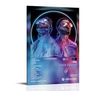 PNL - Poster estetico da parete con album Deux Frères, per soggiorno e camera da letto, stampa decorativa, 60 x 90 cm, stile cornice
