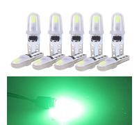 PNNNU 10 Pz T5 Luci del Cruscotto 3014 2SMD LED Luce Dell'interno Dell'auto Luce Laterale Auto Cuneo Strumento Lampadine Dell'indicatore di Direzione,Verde