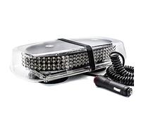 PNNNU 240LED Lampada da Soffitto per Auto Luci di Polizia da Tetto Breve Fila Lampeggiante Luce di Avvertimento LED Strobo Luce di Emergenza 12V 24V,Blu
