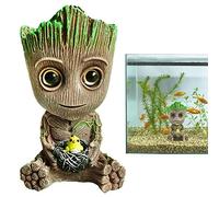 PNOOFR 1 Pezzo Decorazione per Acquario Groot Decorazioni Acquario Accessori Acquario Groot Decorazioni per Bolle D'aria per Acquario per Acquario Groot con Tubo Standard e Set di Pietre ad Aria