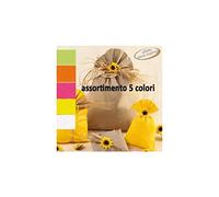 PNP 50 buste regalo in ppl perla mat 40x65cm assortimento 5 colori