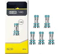 PnP X Coil 0.15/0.2/03/0.6/0.8/1.0 Ω DTL MTL For PnP Cartridge X/Tank/Drag S2/Drag X2 Vaporizer 5pcs/pack-No Nicotine (PnP X 1.0Ω)