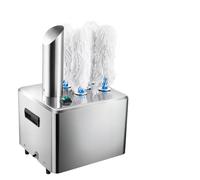 Pnpaea Lavabicchieri Bar Professionale,Asciuga Bicchieri Elettrico,Lavabicchieri Elettrico Automatico con 5 O 8 Spazzole Rotanti,Adatto per Lavelli,Caffetterie,Hotel E Cucine 5-HeadGlassPolisher