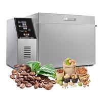 Pnpaea Macchina Tostatrice Completamente Automatica,Macchina Tostatrice per Chicchi di caffè, Macchina Tostatrice Elettrica per Noci con Tubo di Riscaldamento in Acciaio Inossidabile Type5