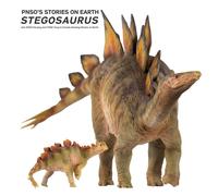 PNSO 2021 Bieber lo Stegosaurus & Rook dinosauro linea museale in scala 1:35