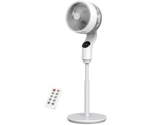 PNTCK Ventilatore a Piantana, Portata di 30M, ventilatore silenzioso, 1500m³/h volume d'aria, ventilatore con telecomando, 3 Velocità, 3 Modalità, Timer 24 Ore