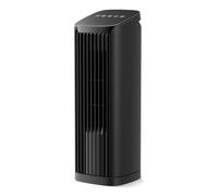 PNTCK Ventilatore da tavolo per camera da letto, ventilatore da tavolo da 23 ft/s con telecomando, ventilatore da tavolo oscillante a 70°, 4 velocità, 4 modalità, timer da 12 ore