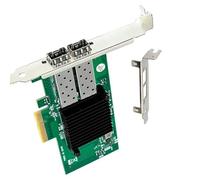 Pnuokn 10Gb PCIe ha convertito la carta di rete singola/doppia porta con il vicolo degli adattatori X520-DA2 di rete di Ethernet del chip 82599ES