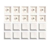 Pnuokn 20 Tasti PBT Keycap DSA Profilo 1U Non Incisione Copertura Chiave Vuota Tasto Carattere Unico per Tastiera Meccanica