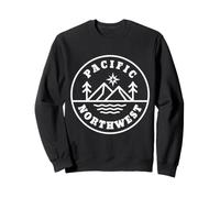 PNW Pacific Northwest Pride Minimalist Nature Amante Felpa