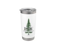 PNW Pacific Northwest Pride Oregon Washington Montana Bicchiere termico in acciaio inox doppia parete