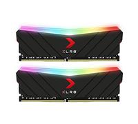 PNY 16GB XLR8 Gaming Epic-X RGB DDR4 4000MHz (PC4-32000) Memoria RAM - (MD16GK2D4400018XRGB), Nero