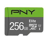 Scheda Di Memoria Micro SD con Adattatore PNY Elite C10 256 GB