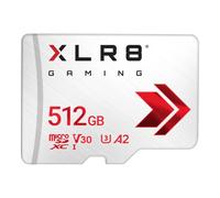 PNY 512GB XLR8 Gaming C10 U3 V30 A2 microSDXC Scheda di Memoria Flash