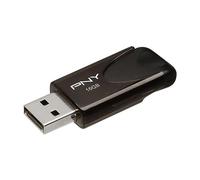 PNY - Attaché 4 Chiavetta USB (16 GB, USB 2.0), nero (P-FD16GATT4-GE)