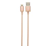 PNY Cavo Metallico Lightning, 1.2 m, Oro Rosa
