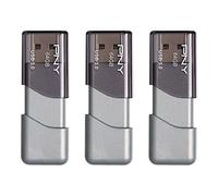 PNY - Chiavetta USB 3.0 da 64 GB Turbo Attaché 3, confezione da 3