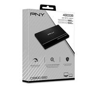 PNY CS900 SSD Interno 480 Go 2,5" SATA III 6Gb/s 550 MB/s Nero