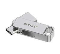 PNY DUO LINK unità flash USB 64 GB USB Type-A / USB Type-C 3.2 Gen 1 (3.1 Gen 1) Stainless steel