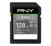 PNY Elite 128GB SDXC Scheda di Memoria C10 U1