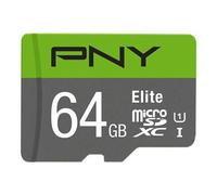 PNY Elite 64 GB MicroSDXC Classe 10 (MICROSD ELITE 64GB - PNY MICRO-SD) NEW