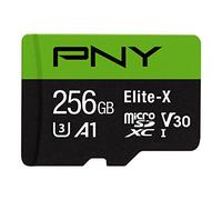Pny elite-x MicroSD da 256 GB, U3, V30, A1, Classe 10, fino a 100 Mb/s - p-sdu256u3100ex-ge 1 256 GB