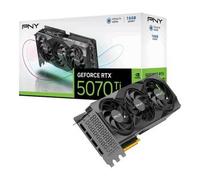PNY GeForce RTX 5070 Ti Triple Fan 16GB GDDR7 DLSS4 HDMI/3*DisplayPort PCi Ex 5.0 16x