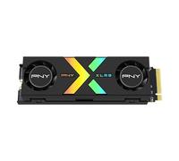 PNY SSD Interno CS3150 XLR8 Gaming EPIC-X RGB™ 1TB M.2 NVMe con dissipatore di calore RGB - M280CS3150XHS-1TB-RB