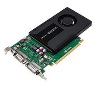 PNY NVIDIA Quadro K2000D - 2 Go-GDDR5-PCI Express 2.0 - Scheda grafica (VCQK2000DVI PB)-Cavo HDMI maschio/maschio 1.4 2 m (MC380-2 m)