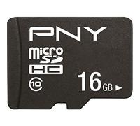 PNY microSDHC Performance Plus - 16 GB - Classe 10 UHS-I con adattatore SD