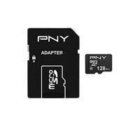 128GB PNY MICROSD PERFORMANCE PLUS C10 + SD ADAPT.