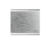 PNY Pro Elite CS2060 Edizione a colori 500GB USB 3.2 Gen 2 SSD portatile Type-C spazzola d'argento