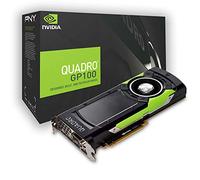 PNY Quadro GP100 Professional Scheda grafica 16GB HBM2 PCI Express 3.0 x16, doppio slot, 4x DisplayPort, 1x DVI-I DL, supporto 5K, ventola attiva ultrasilenziosa