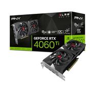PNY Scheda Grafica GeForce RTX™ 4060 Ti 8GB XLR8 Gaming VERTO Overclocked Dual Fan DLSS 3