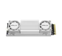 PNY SSD Interno CS3150 2TB M.2 NVMe con dissipatore di calore bianco - M280CS3150HSW-2TB-RB