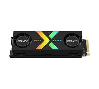 PNY CS3150 Disco Duro Solido SSD M2 2TB NVMe PCIe Gen5 x4 con Disipador Termico - Iluminacion RGB - Color Negro