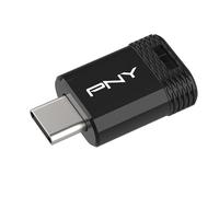 PNY Unità Flash 64GB Elite-X Fit Type-C USB 3.2 - Prestazioni avanzate Fino a 200MB/s in lettura, comoda archiviazione di dati, design ultra compatto, connettore Type-C