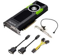 PNY VCQP5000-5PB - Scheda grafica da 16 GB, GDDR5, 256 bit, 7680 x 4320 pixel, PCI Express x16 3.0