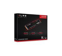 PNY XLR8 CS3030 M.2 NVMe SSD Interno 500GB - Velocità di lettura fino a 3500 MB/s (M280CS3030-500-RB), Nero