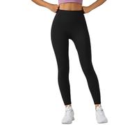 PNZLZIA Leggings in Cashmere Inspire-Uplift, Leggings Foderati in Pile da Donna, Leggings Spessi Caldi Invernali da Donna (Black,M)