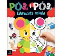 Pół i pół. Kolorowanka malucha z myszką