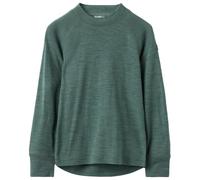 PO.P - Kid's Wool Top - Maglia merino 86/92 dark forest melange